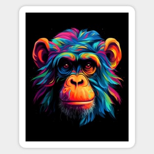 Neon Chimp #5 Sticker